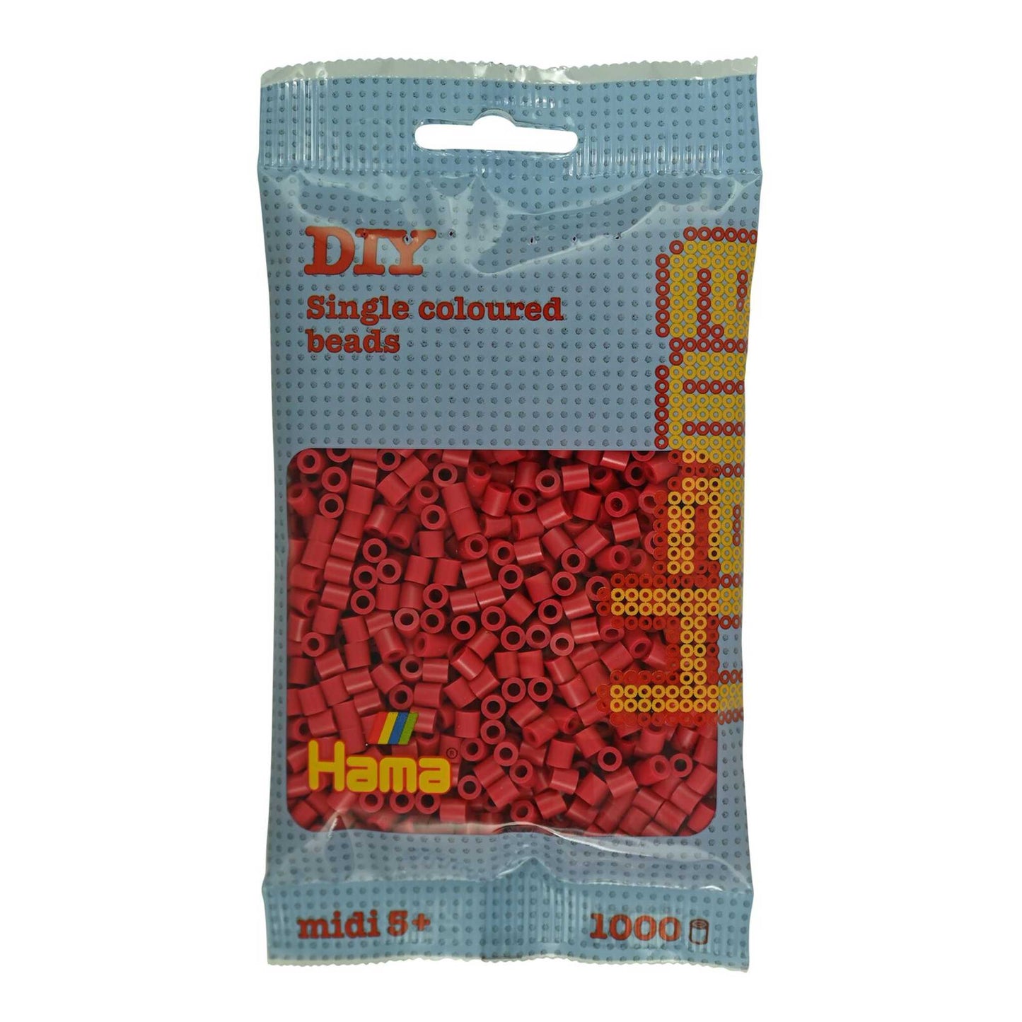 207-114 - Perlen 1000 Stück Kirschrot (Hama)