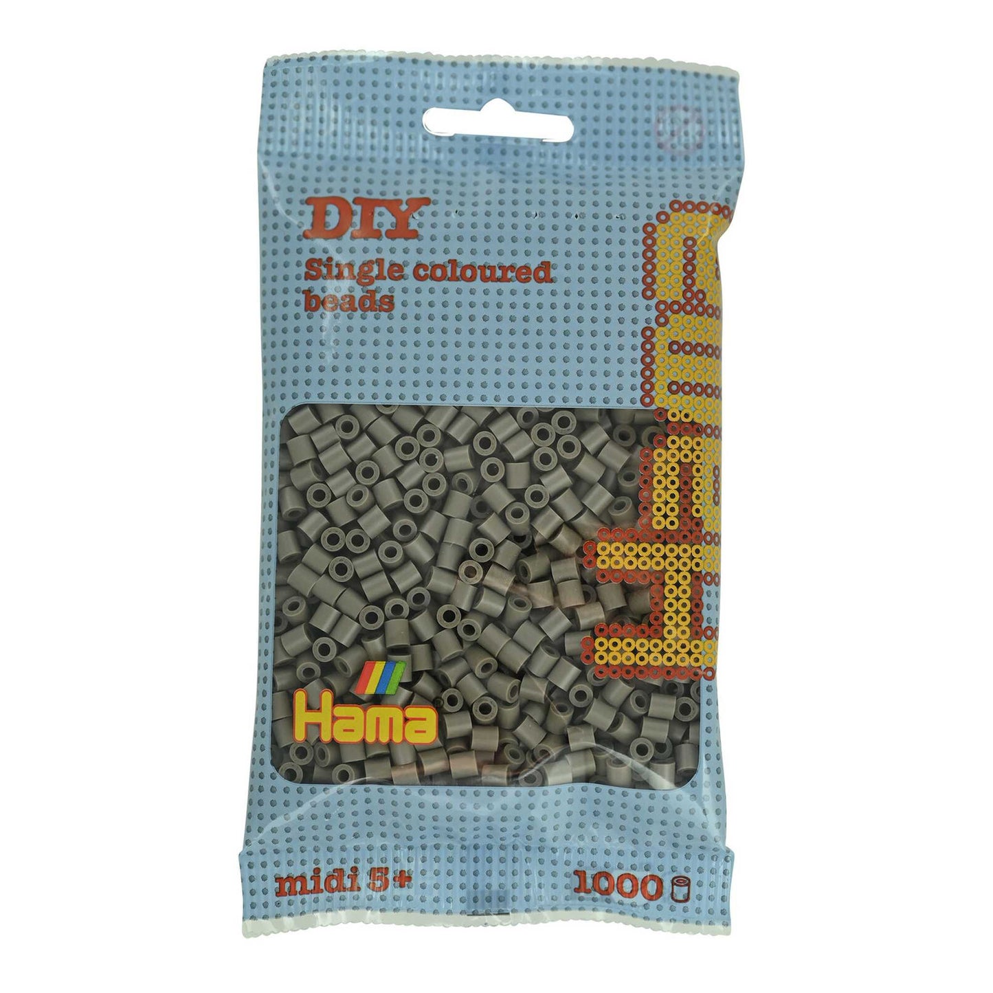 207-117 - Perlen 1000 Stück Graubraun (Hama)