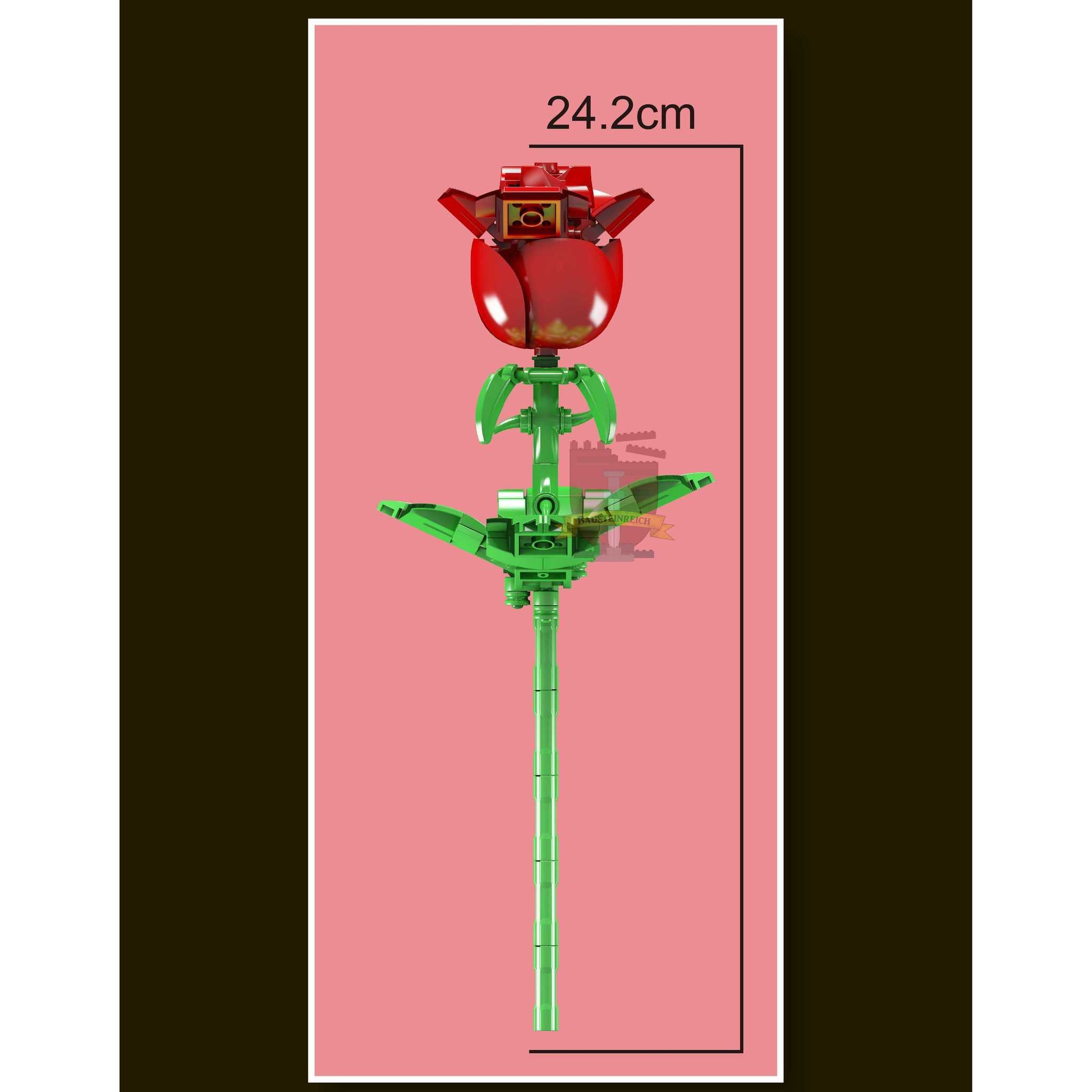 24005 - Rote Rose (Mould King)