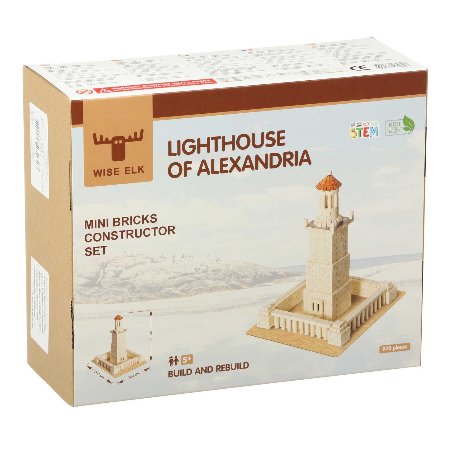70323 -  Leuchtturm von Alexandria Steinbaukasten (Wise Elk)