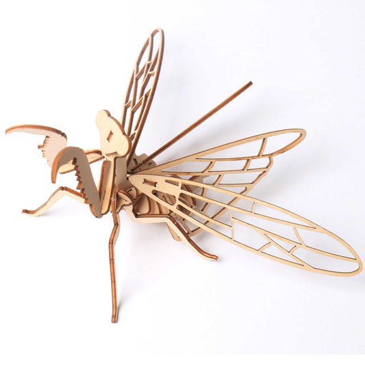 3D Holzpuzzle Gottesanbeterin