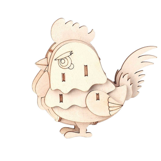 Huhn 3D Holzpuzzle